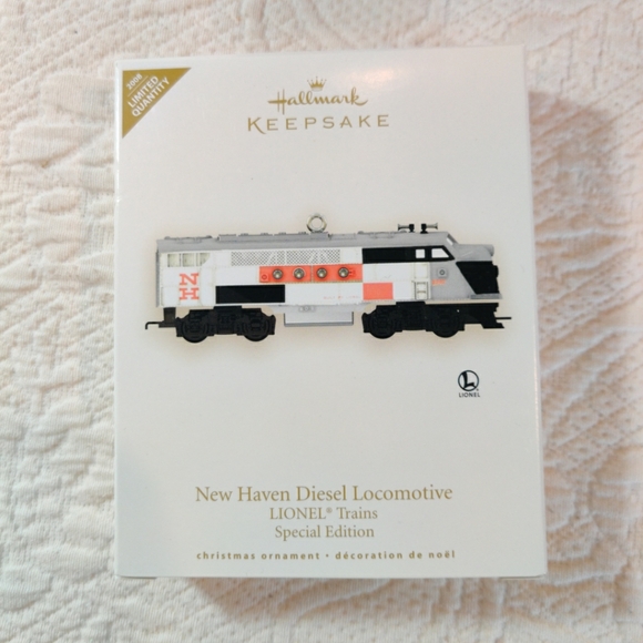 5 Hallmark Lionel Train Ornaments Series Of Keepsake Trains New In Boxes - Picture 11 of 16